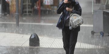 Las lluvias son persistentes en todo el territorio mendocino.