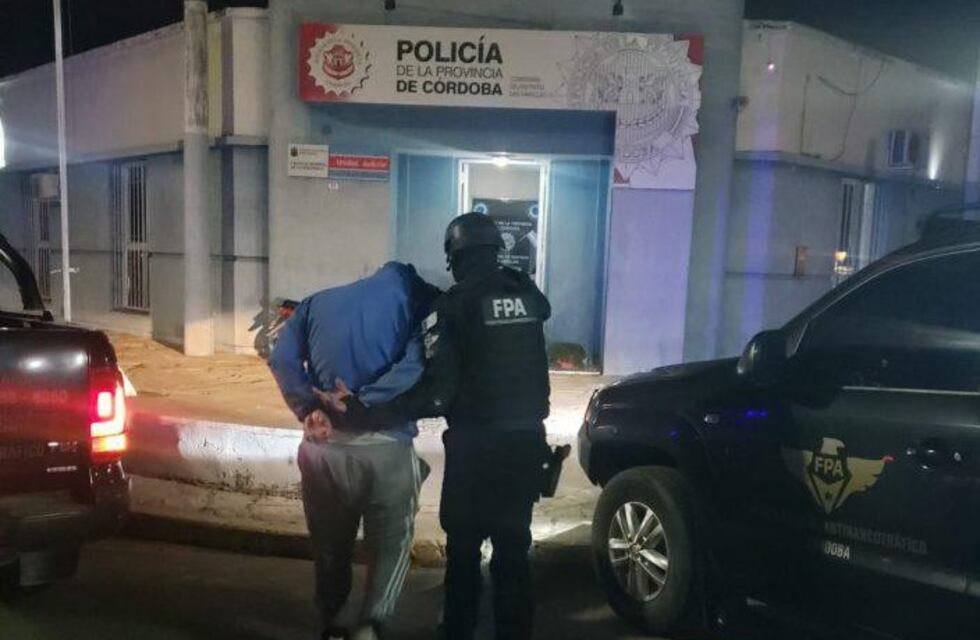 Un hombre de 26 años detenido en Las Varillas por venta de drogas