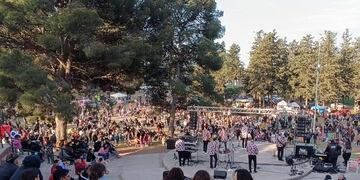 Festejos del "Día de la Primavera" en Punta Alta.