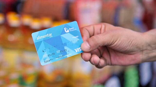 A cuánto aumenta la Tarjeta Alimentar en junio.