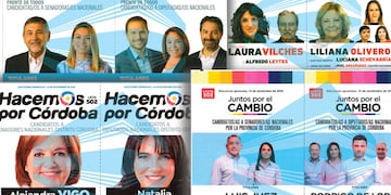 Elecciones 2021: las boletas para las elecciones en Córdoba