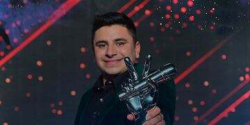 Francisco Benitez ganador de La Voz Argentina 2021.