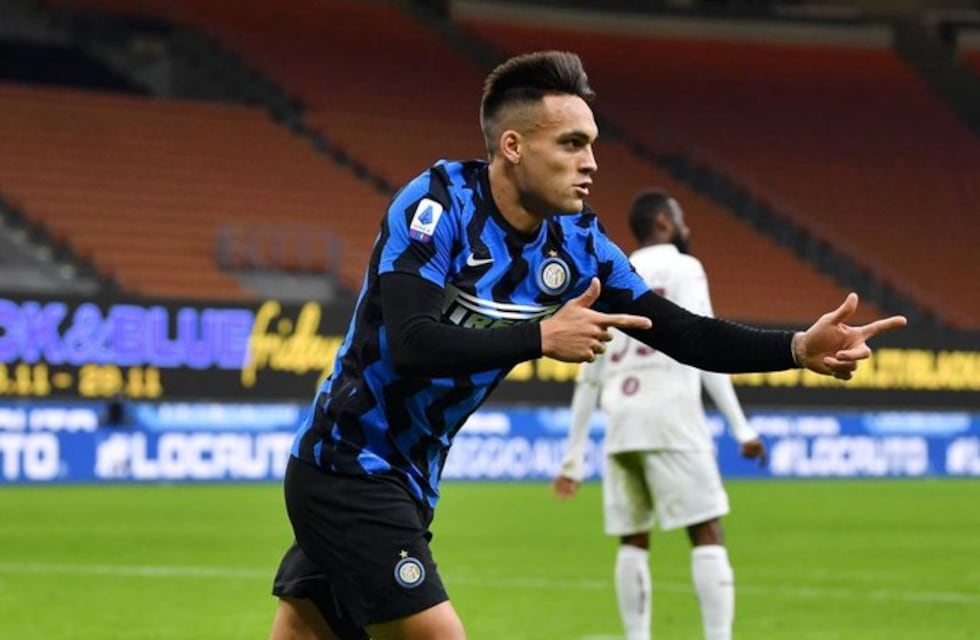 El bahiense Lautaro Martínez convirtió en la victoria del Inter