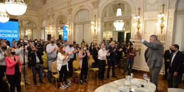 Jaldo se reunió con los comisionados comunales de las 93 comunas.