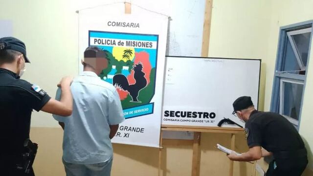 Terminó detenido tras intentar vender un arma de fuego en las redes.