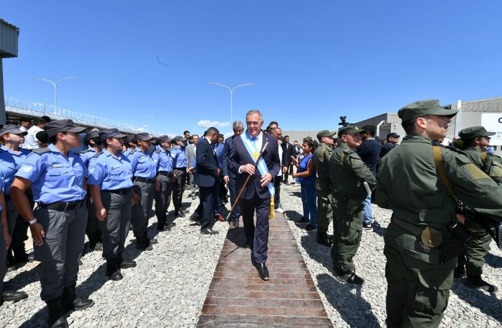 Jaldo encabezó la inauguración del complejo penitenciario “Benjamín Paz”