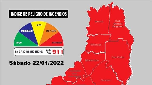 Alerta de incendios Dirección General de Alerta Temprana