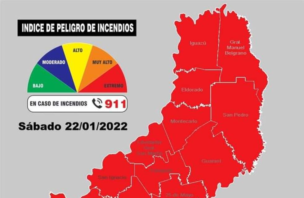 Continúan las altas temperaturas en toda la provincia