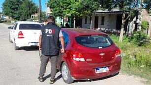 El auto que fuera secuestrado en Vera y que fuera el motivo de la denuncia a un fiscal de Rafaela