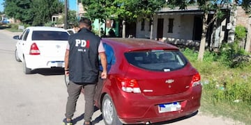 El auto que fuera secuestrado en Vera y que fuera el motivo de la denuncia a un fiscal de Rafaela