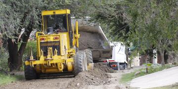 Limpieza y mantenimiento en Carlos Paz, a casi una semana del temporal.