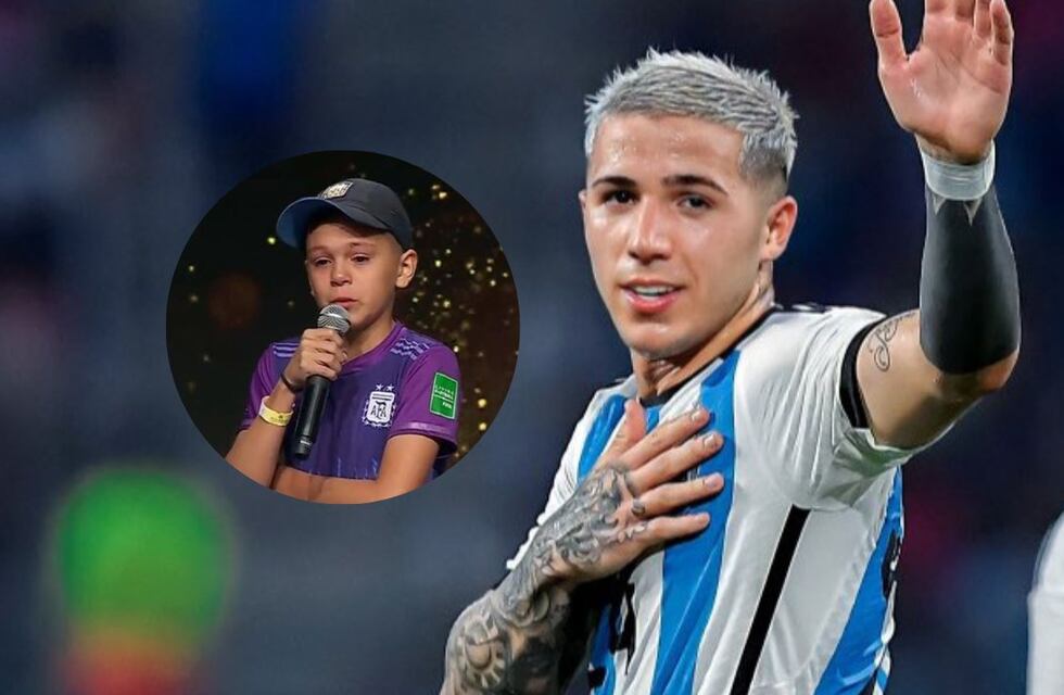 “Fue como verme parado ahí”: Enzo Fernández se refirió al niño salteño que lo emocionó hasta las lágrimas en Paraguay