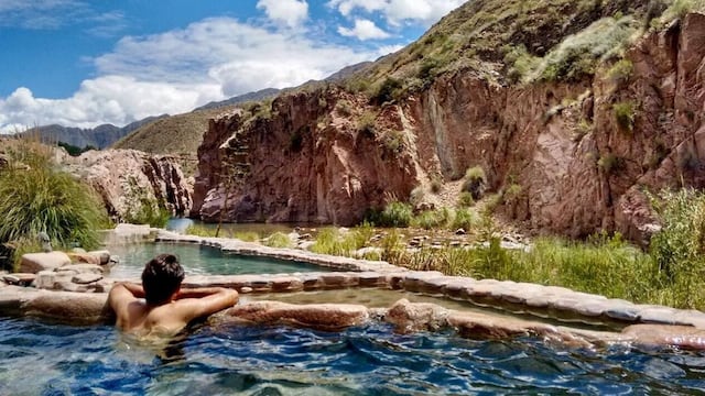 El complejo de aguas termales de Cacheuta es una parada obligatoria. (Foto: La Ruta Natural)