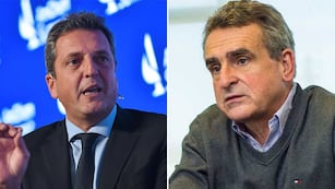 Massa y Rossi. La fórmula confirmada de Unión por la Patria. Foto: La Voz.