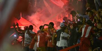 En Alta Córdoba todo listo para un fiestón por el Día del hincha de Instituto (Facundo Luque).