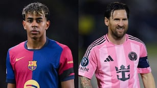 Lamine Yamal homenajeó a Lionel Messi
