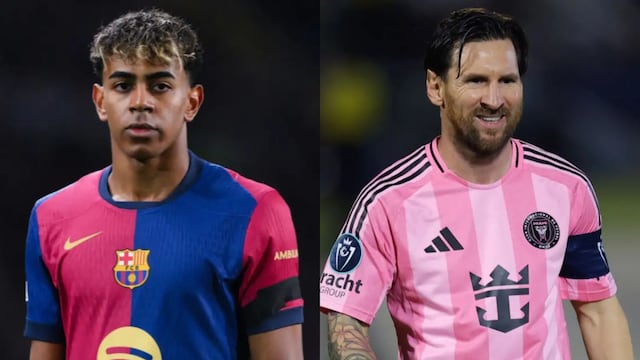 Lamine Yamal homenajeó a Lionel Messi
