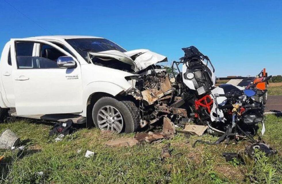 Dos concordienses protagonizaron un violento choque