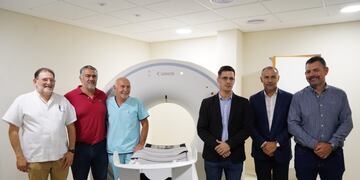 El intendente Leonardo Viotti visitó la Clínica Parra