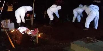 Dolorosa equivocación: sepultaron en Campo Viera a un hombre que debía hacerlo en Villa Bonita. Foto: María Rosa Fernández