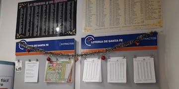 En las agencias de Lotería de Santa Fe en Rosario se puede jugar a la quiniela.