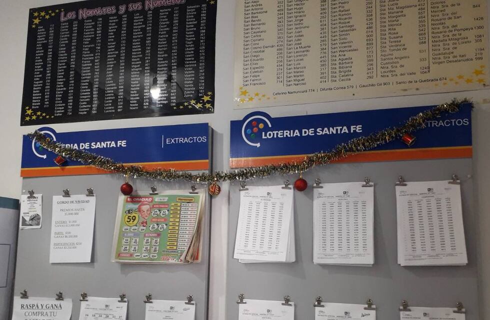Quiniela en Santa Fe: resultados de “La Matutina” del 28 de diciembre