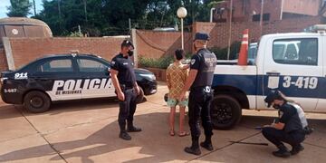 La Policía demoró al sospechoso en la comisaría jurisdiccional