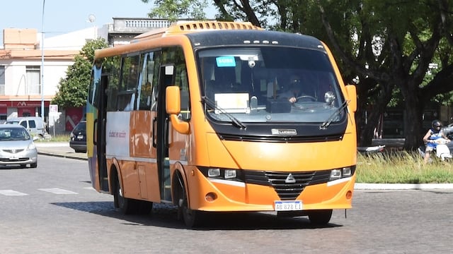 Transporte público de pasajeros (minibuses) en Rafaela