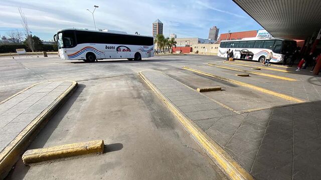 Investigan qué pasó cerca de la Terminal de Ómnibus de Río Cuarto.