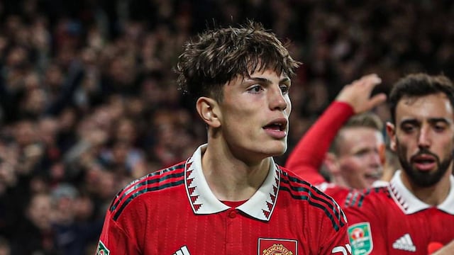 Alejandro Garnacho, uno de los pretendidos por Mascherano.