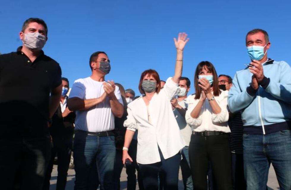 Patricia Bullrich acompañó a los precandidatos sanjuaninos y otra vez apuntó contra Alberto Fernández