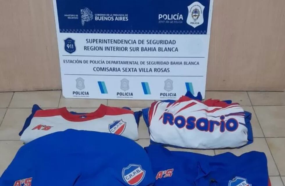 Recuperaron elementos robados al club Rosario