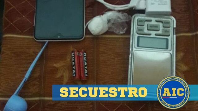 Todo los materiales secuestrados por la AIC