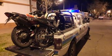 Retuvieron 7 motos en diferentes operativos