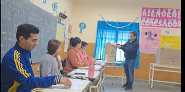 Pelli participó del proceso electoral en Yerba Buena. (Foto Vía Tucumán)