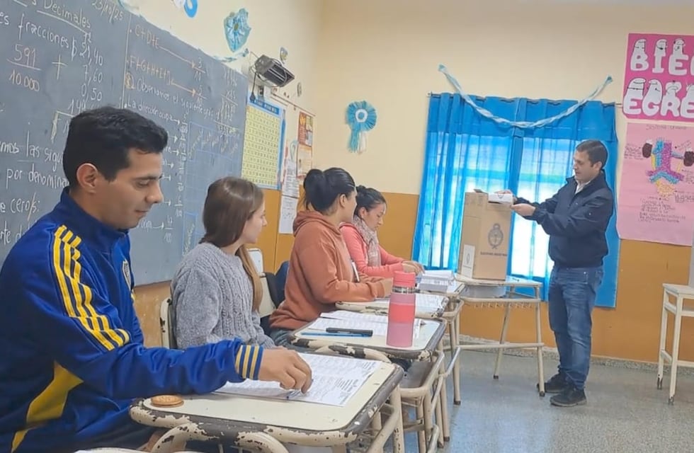 Yerba Buena: emitió su voto Federico Pelli