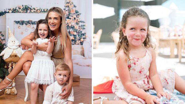 La más tierna: Francesca, la hija de Camila Homs y Rodrigo de Paul, debutó como modelo.