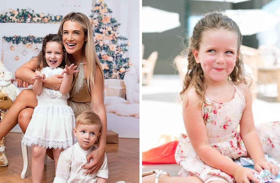 La más tierna: Francesca, la hija de Camila Homs y Rodrigo de Paul, debutó como modelo