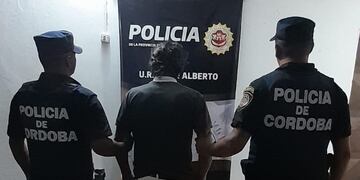 Violencia familiar. El hombre quedó detenido. (Gentileza Policía)