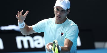 El zurdo de 31 años se ubica en el puesto 74 del ranking ATP.