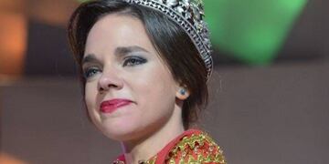 Giuliana Lucoski, la Reina Nacional de la Vendimia coronada en 2016 (Archivo)