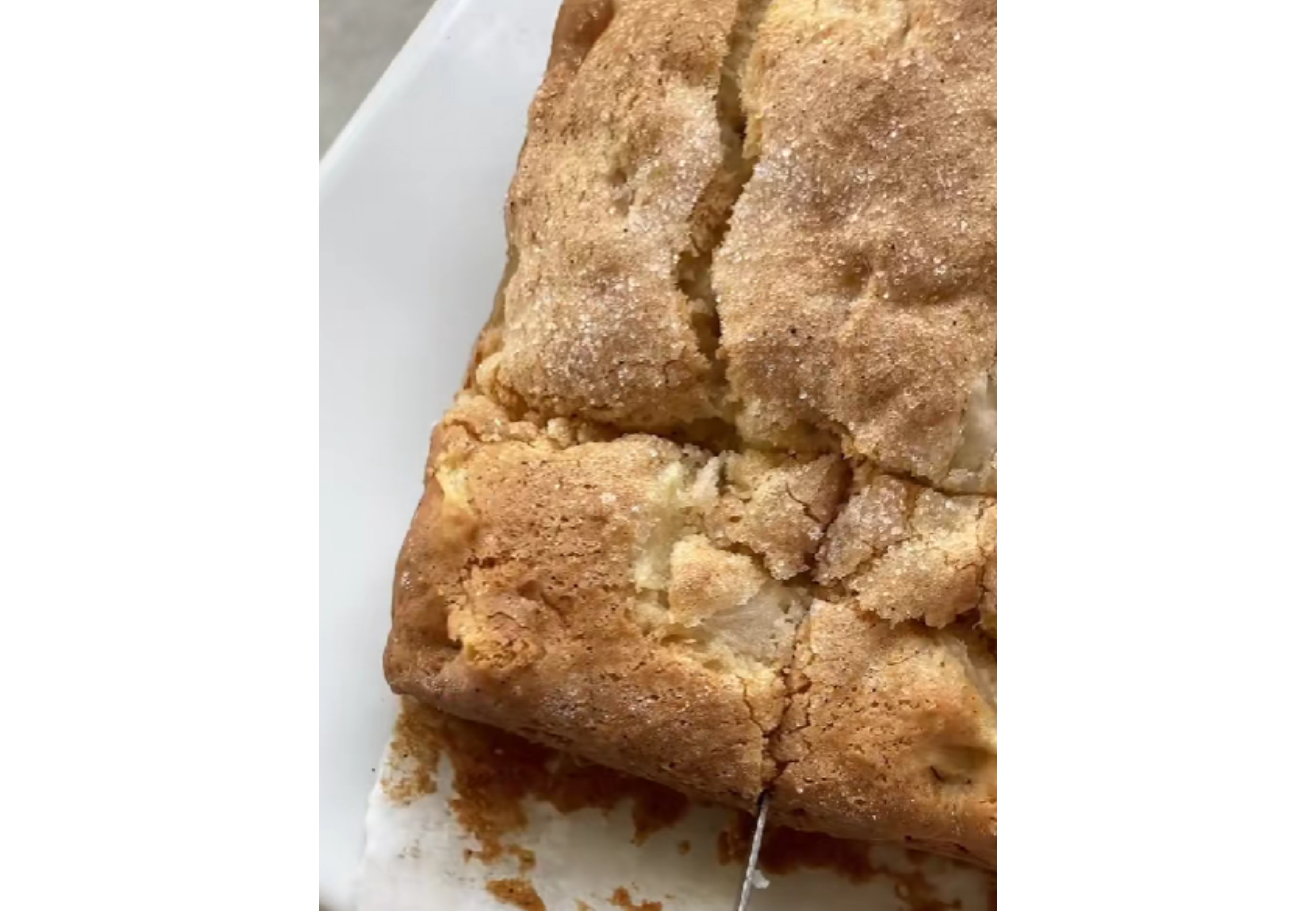 Esta torta matera se hace con pera y manzana.