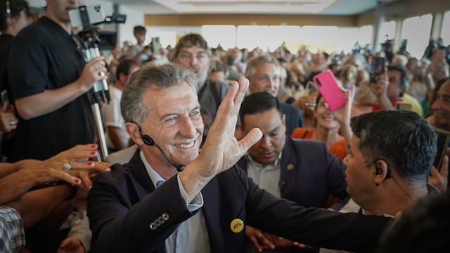 Acto de Macri en Mar del Plata