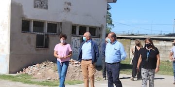 Sánchez recorrió obras en Instituciones Educativas