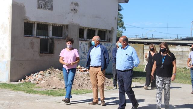 Sánchez recorrió obras en Instituciones Educativas
