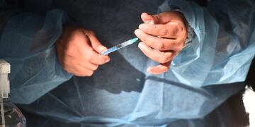 Vacunación en los gimnasios 2 y 4.