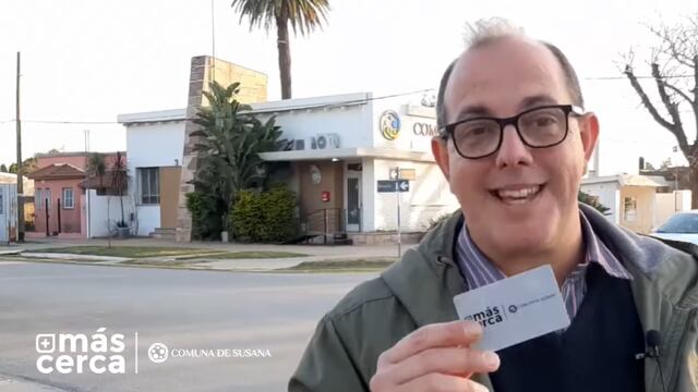 Alejandro Ambort, presidente comunal de Susana