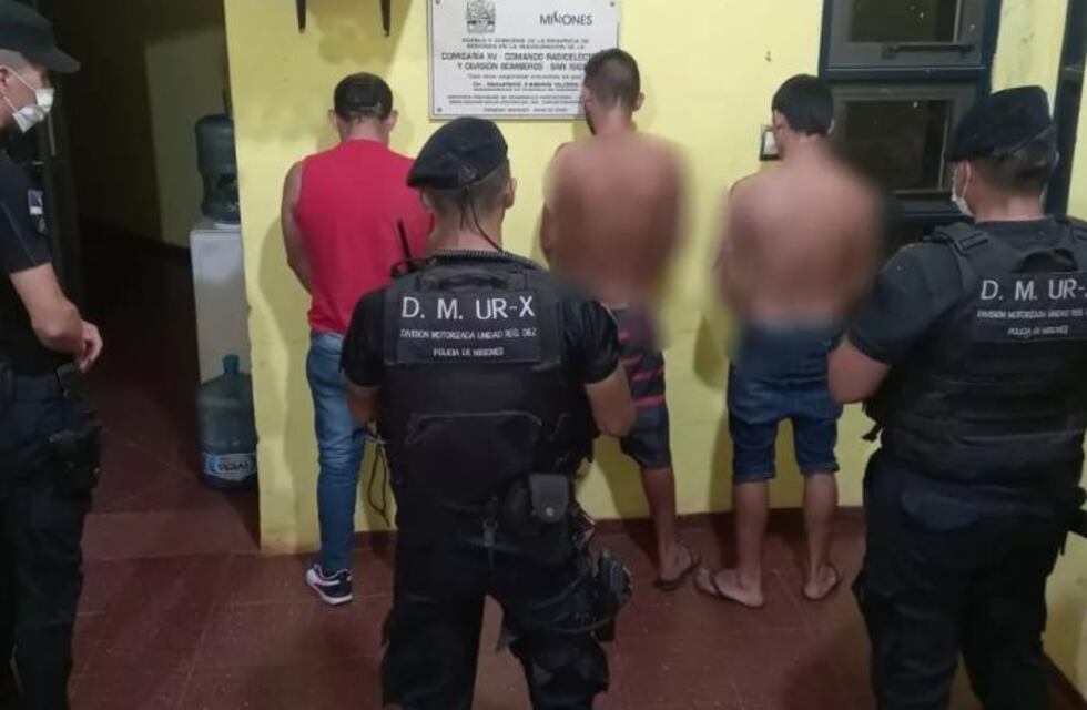 Terminaron detenidos tras un intento de robo en Posadas