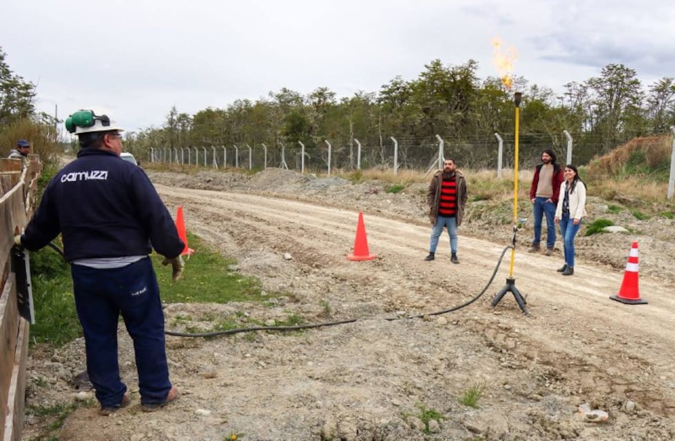 El Municipio de Tolhuin finalizó la ampliación de redes de gas en Altos del Shion