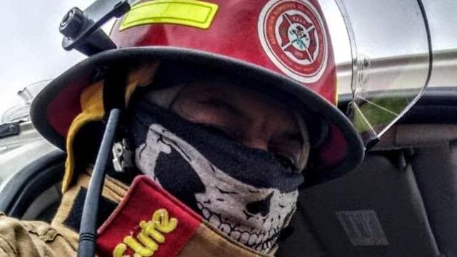 Ricardo Galván, el bombero voluntario rafaelino que forma parte de la delegación santafesina en Misiones